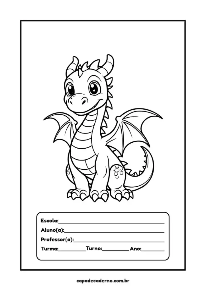 Capa de caderno masculino para colorir grátis para imprimir em pdf