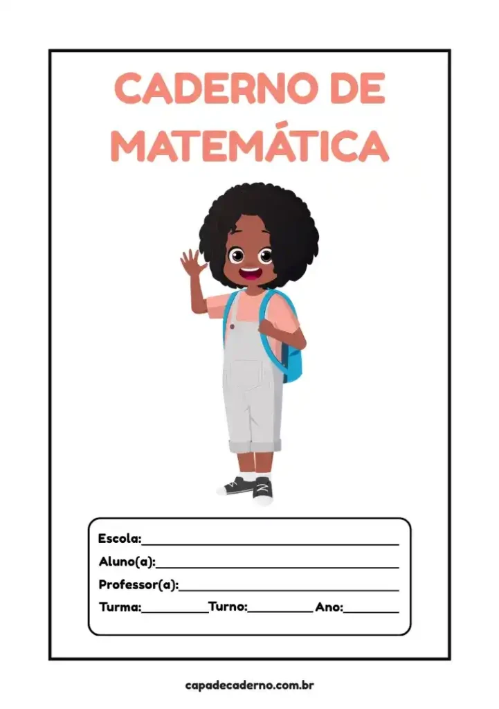 Capa de caderno personalizada para imprimir grátis e editar no canva