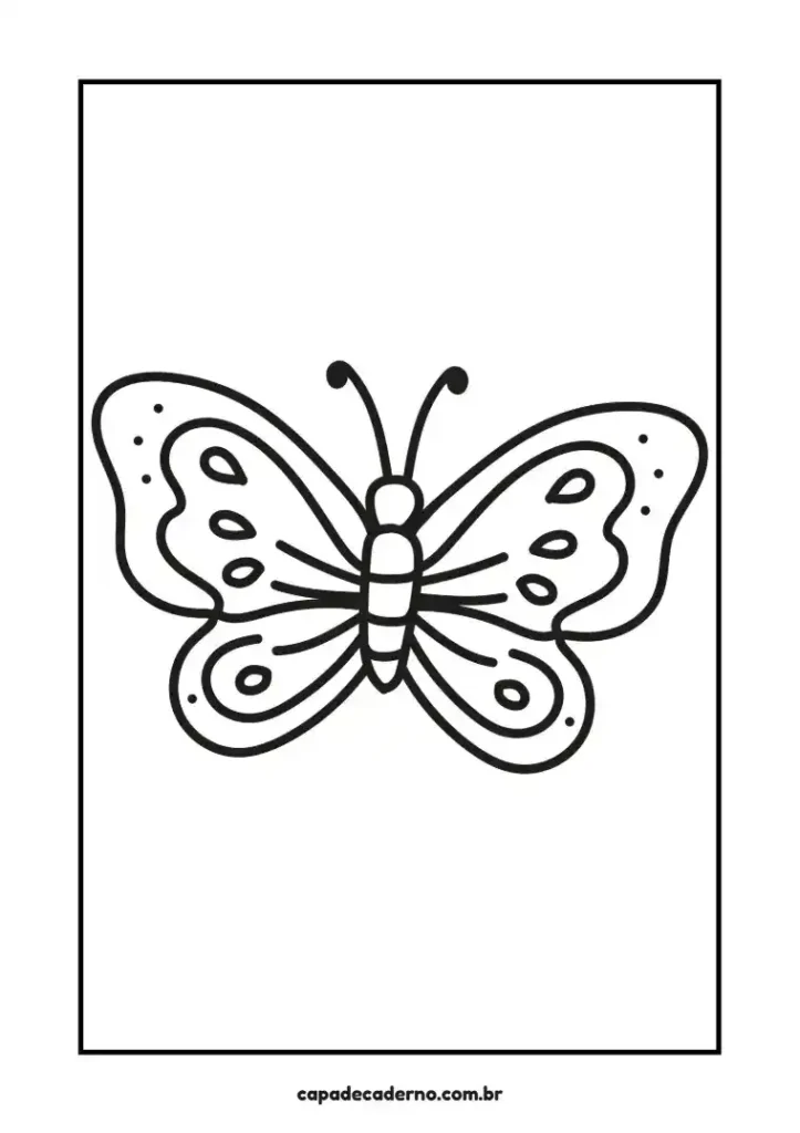 Desenho para capa de caderno grátis para imprimir
