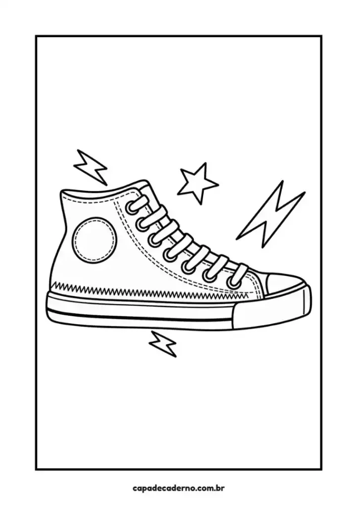 Desenho para capa de caderno grátis para imprimir