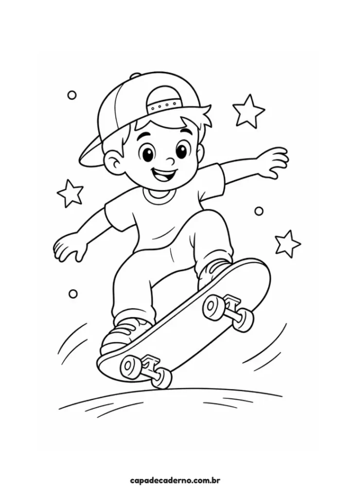 Desenhos para capa de caderno fáceis
