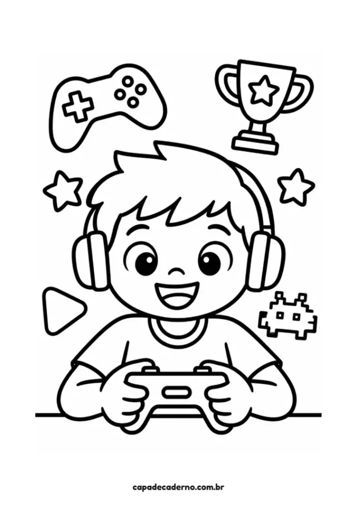 Desenhos para capa de caderno fáceis