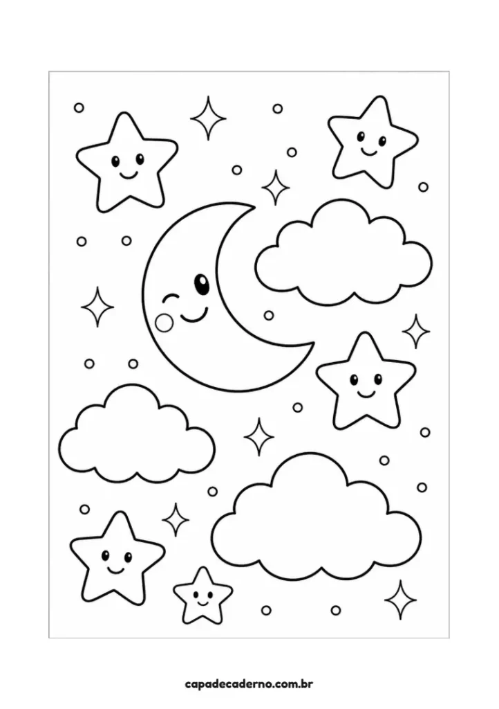 Desenhos para capa de caderno fáceis