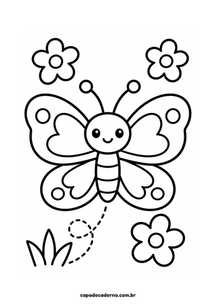 Desenhos para capa de caderno fáceis