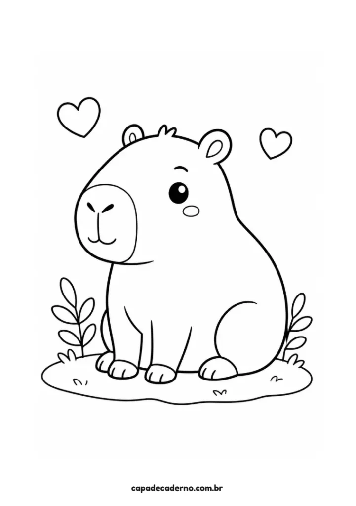 Desenhos para capa de caderno fáceis